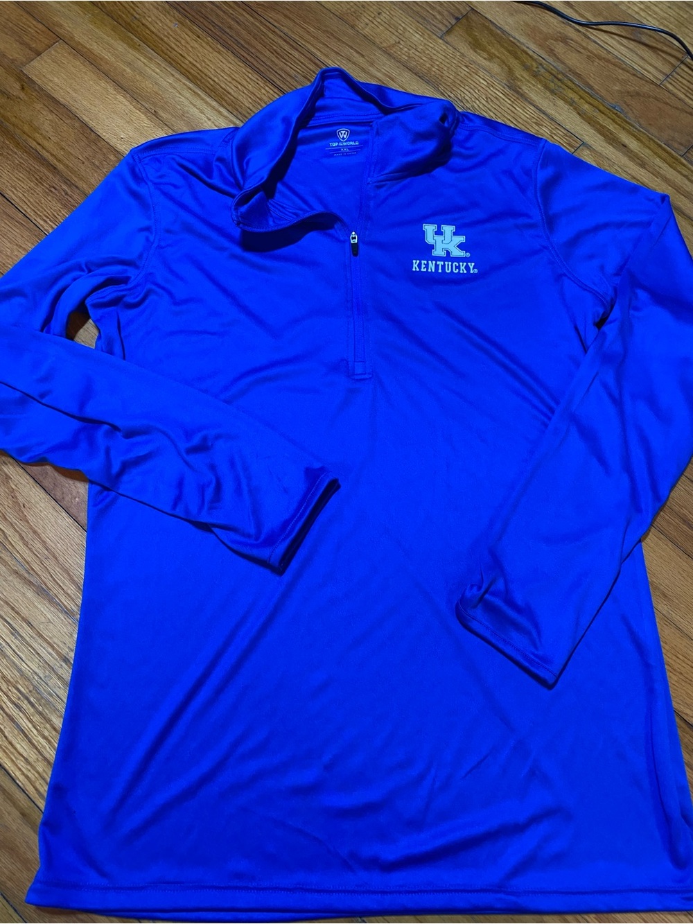 Top of the World Kentucky Blue Long-Sleeve Quarter-Zip Men’s XXL College Ball